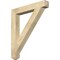Ekena Millwork Traditional Craftsman Rough Sawn Bracket, Douglas Fir, 4"W x 30"D x 34"H BKT04X30X34TRA04RDF - alternate 1